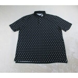 Parsons Xtreme Golf PXG Polo Shirt Mens 2XL XXL Black Cactus AOP Golf*